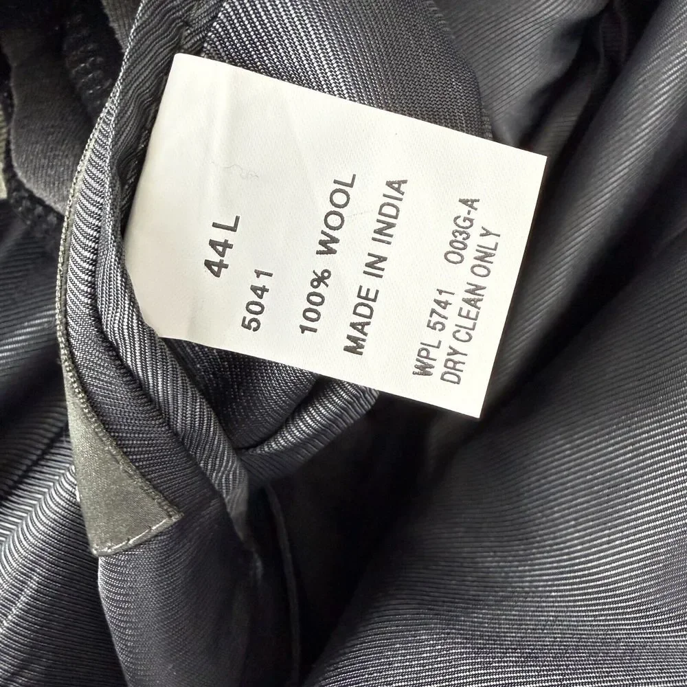 OSCAR DE LA RENTA 100% Wool Sports Coat Blazer 44L‎ Khaki Tan Academia Preppy